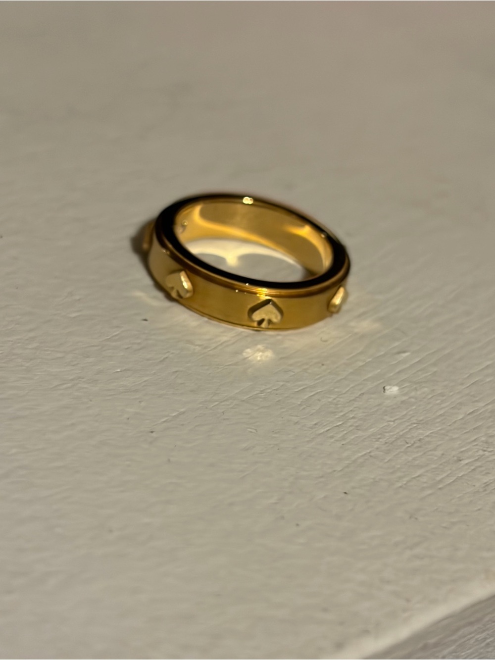 Kate Spade Gold Ring - size 4.5/5